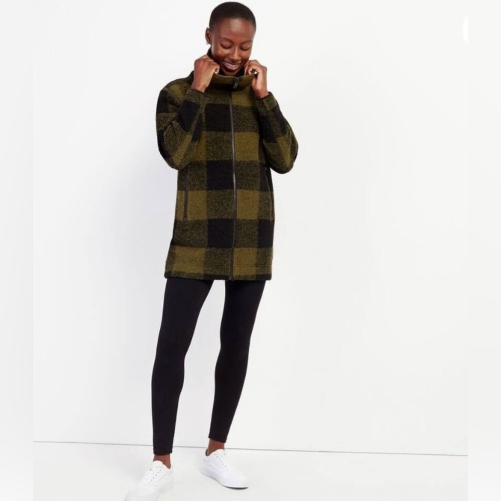 Roots Seymour Wool Blend Plaid Jacket